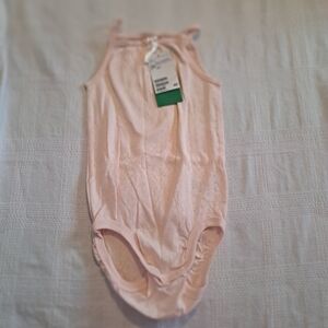 H & M girls size 3-4 years body suit pink, New